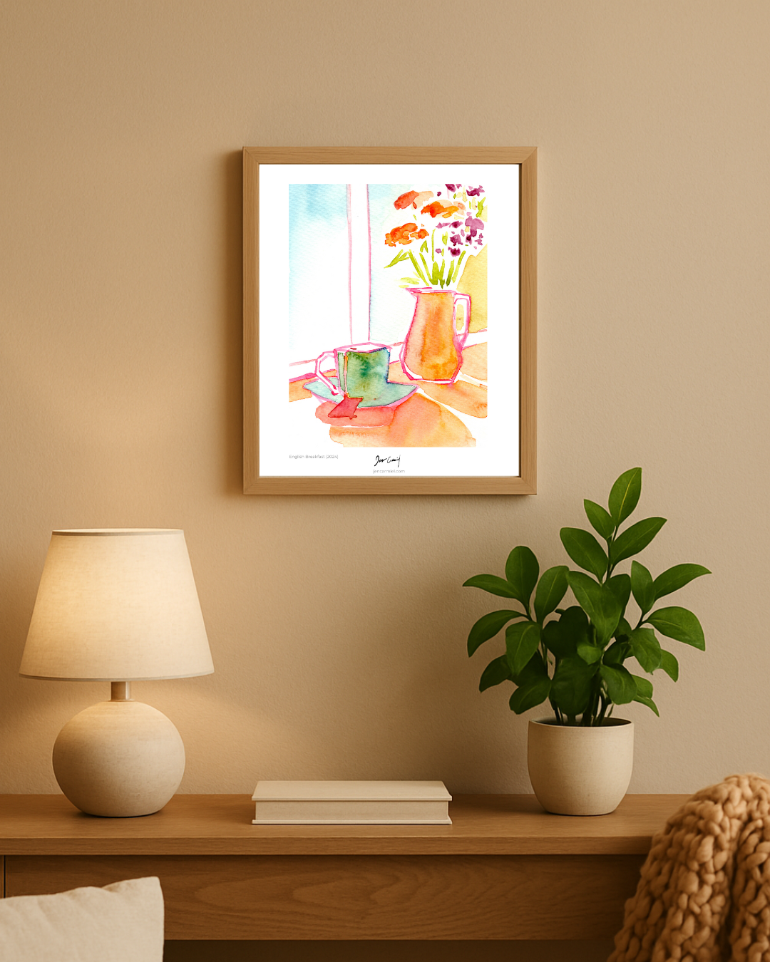 English Breakfast Art Print