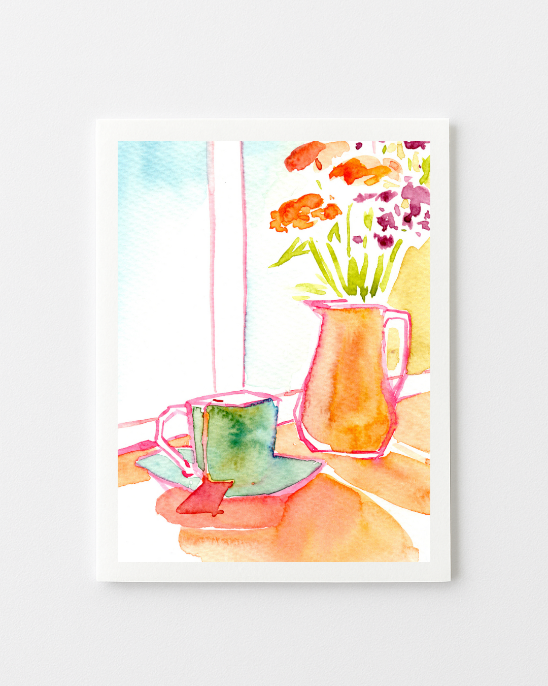 English Breakfast Greeting Cards