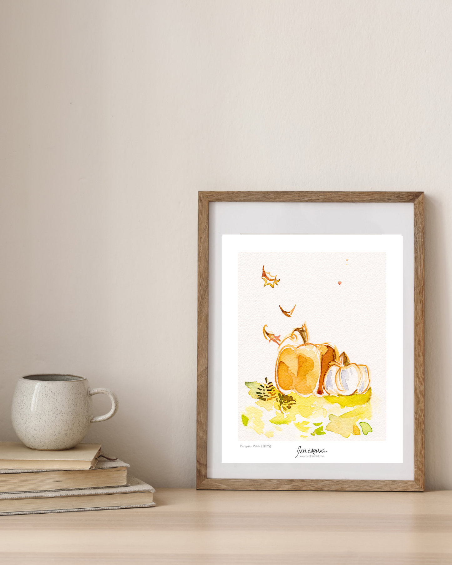 Pumpkin Patch Art Print