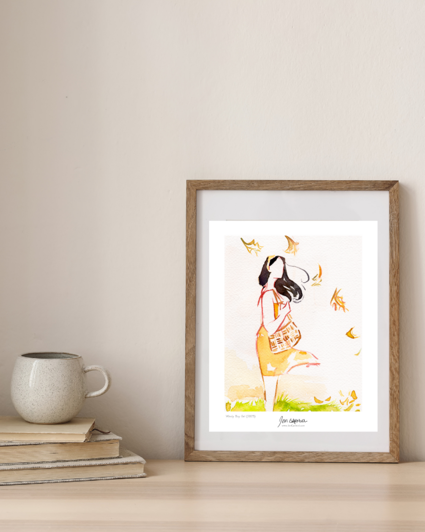 Windy Day Art Print