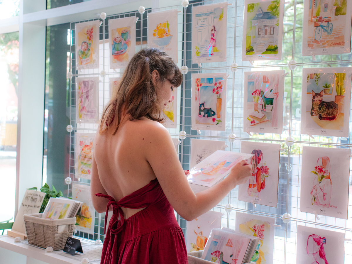 Custom Watercolor Portrait for Meredith