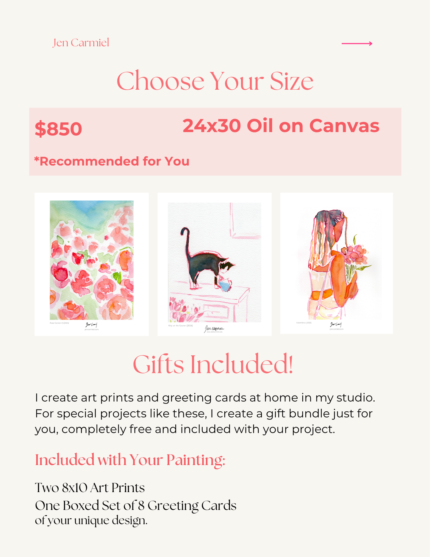 Dwiyana's Custom Portrait - Non Refundable Deposit