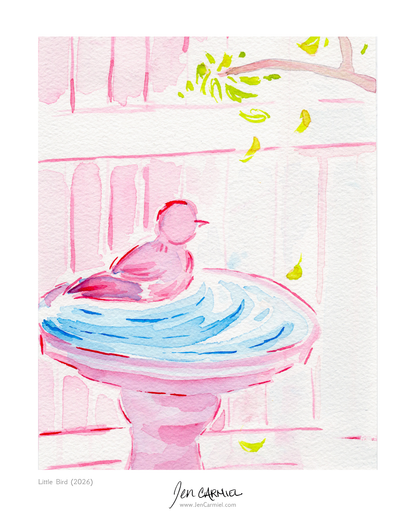 Little Bird Art Print - (Limited Edition of 50)