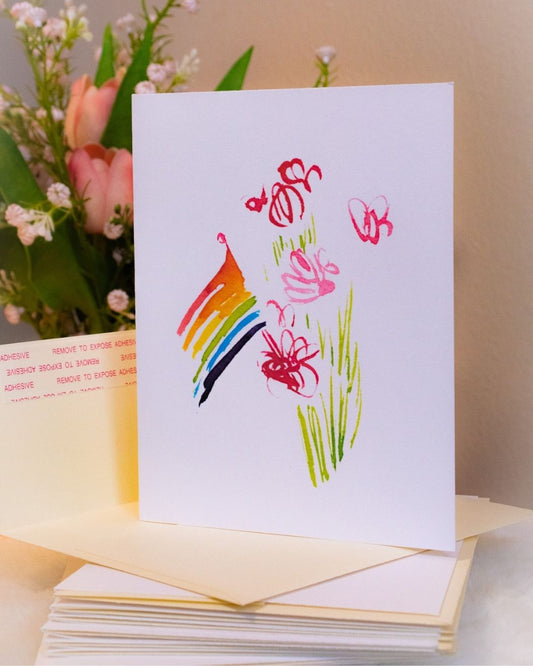 LGBT Pride Greeting Cards by Local Artist Small Business