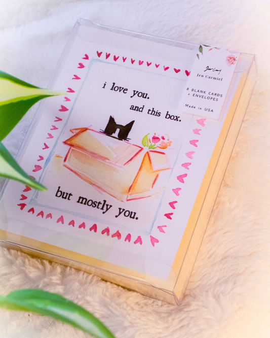 Valentine's Day Greeting Card Set