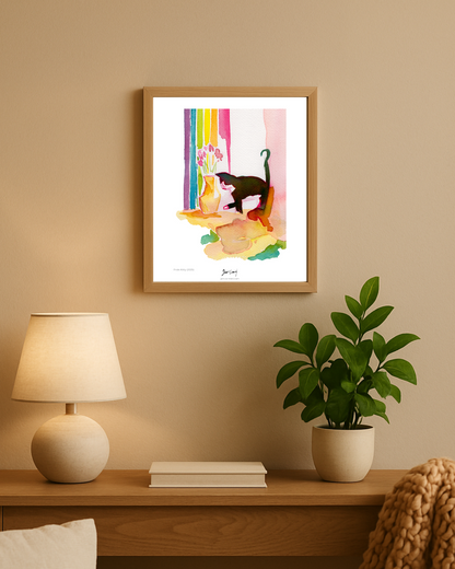 Pride Kitty Art Print