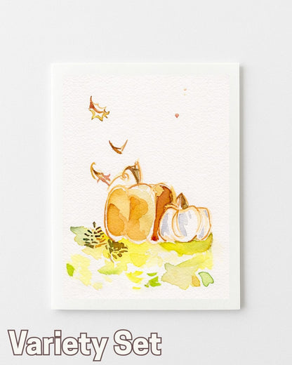 Fall Greeting Cards - Variety Set