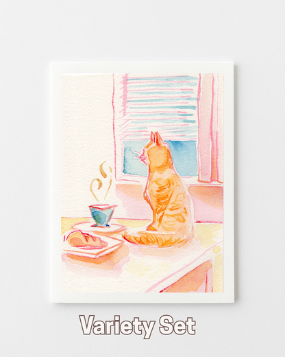 Kitty Greeting Cards (Variety Set)