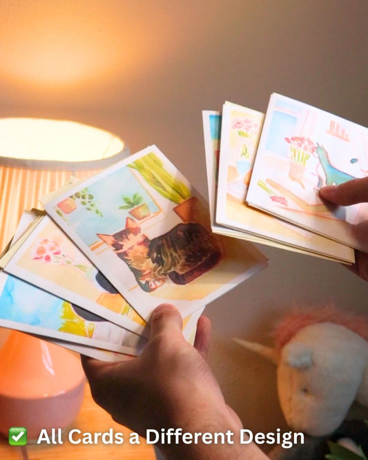 Kitty Greeting Cards (Variety Set)