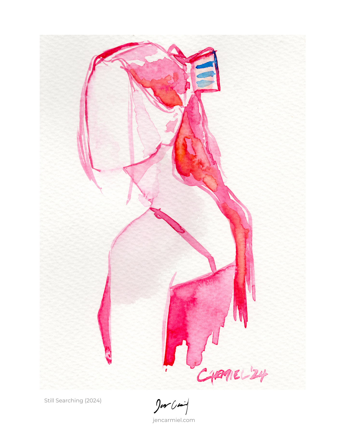 Still Searching Art Print