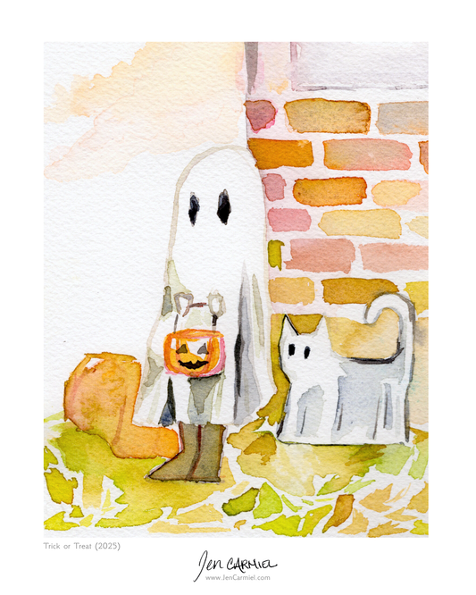Trick or Treat Art Print