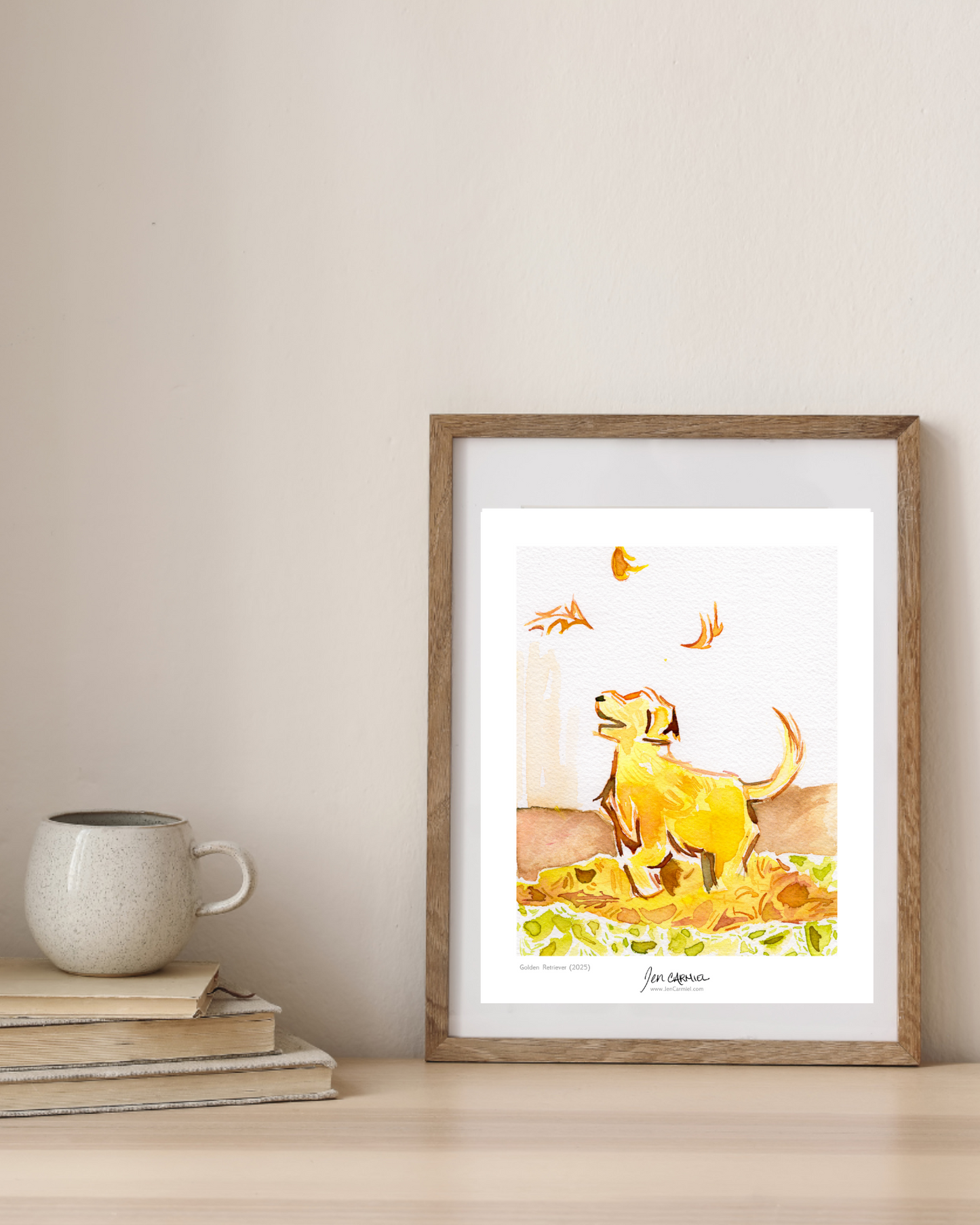 Golden Retriever Art Print