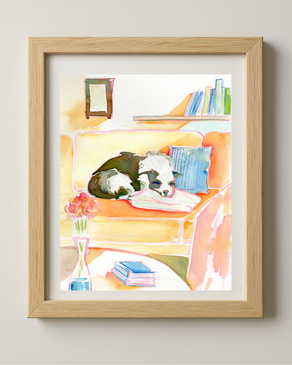 8x10 Custom Watercolor Portrait