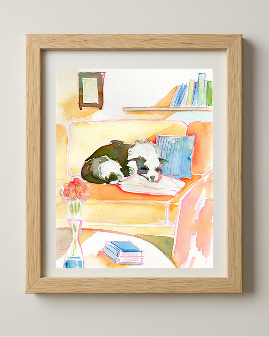 8x10 Custom Watercolor Portrait