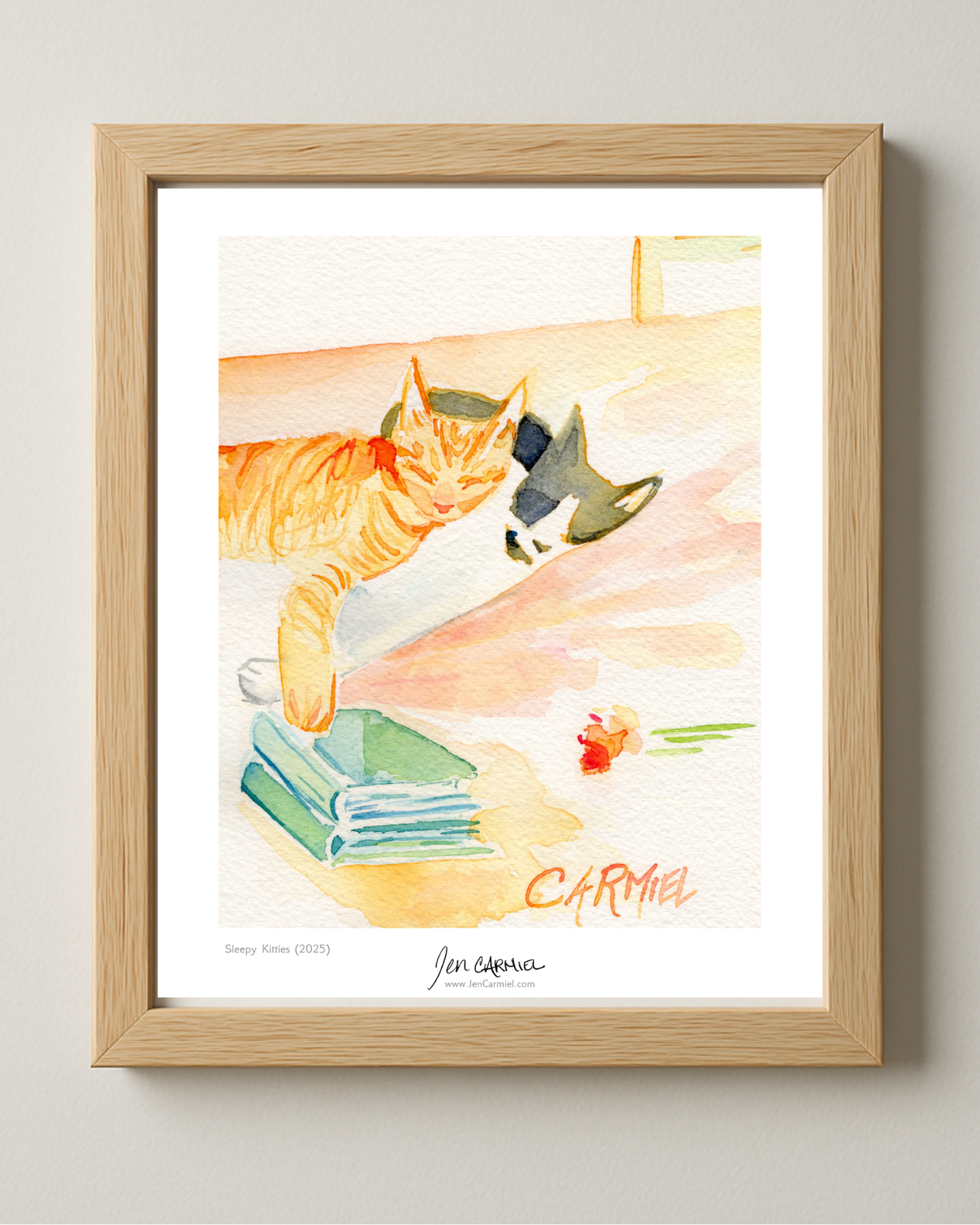 Custom Watercolor Mini Pet Portrait