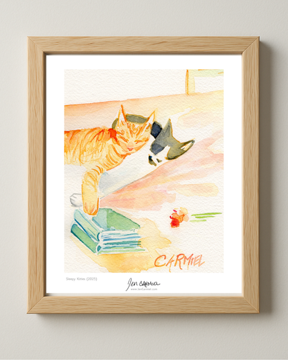 Custom Watercolor Mini Pet Portrait