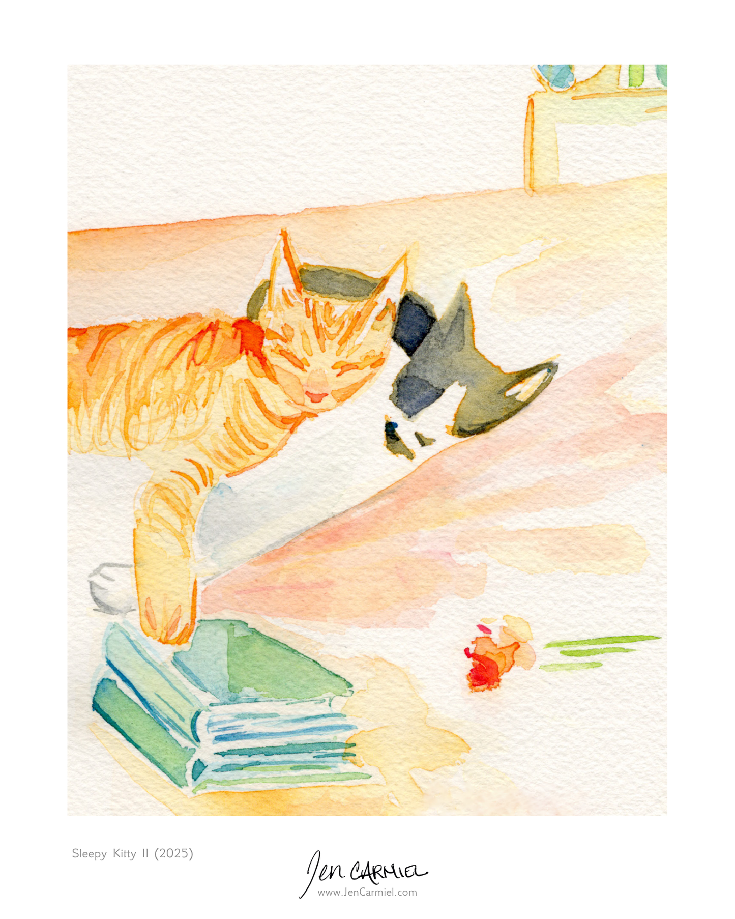Custom Watercolor Mini Pet Portrait