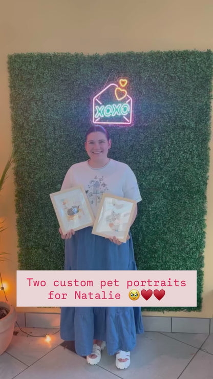 Custom Watercolor Portrait