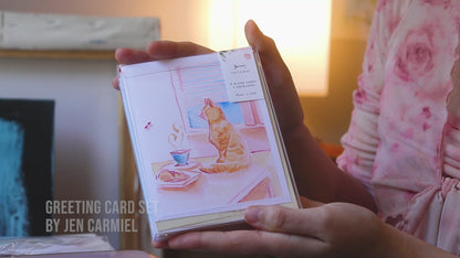Kitty Greeting Cards (Variety Set)